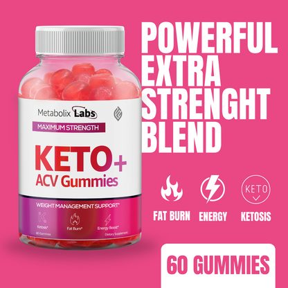 Metabolix Labs Keto ACV + BHB Gummies