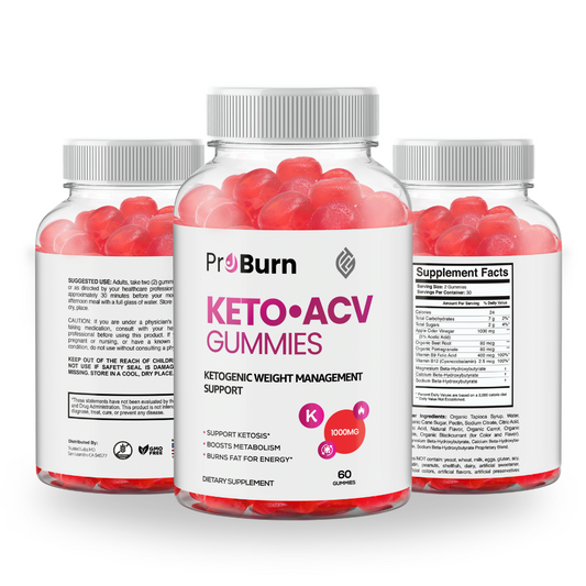 ProBurn Keto ACV + BHB Gummies