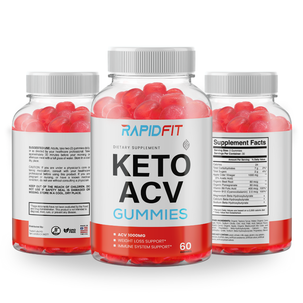 RapidFit ACV Gummies for Weight Loss